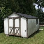 Shed delivered to Kansaville WI